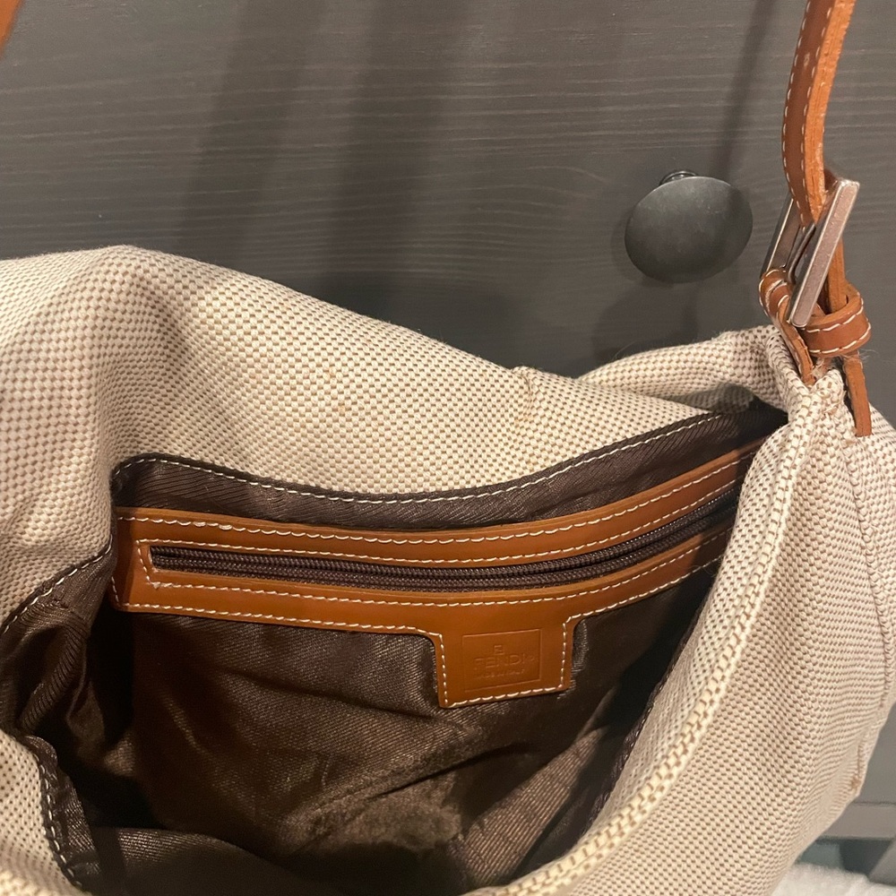 Vintage Fendi Canvas Baguette - Picture 4 of 10